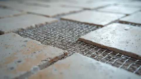 Siatka pod płytki podłogowe