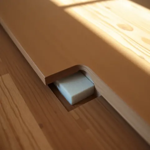 Skrzypiąca podłoga pianka montażową