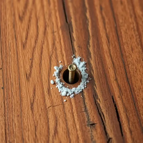 Sposób na skrzypiącą podłogę drewniana