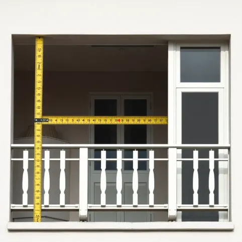 Standardowa wysokość balustrady balkonowej