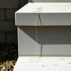 Stopnice na schody zewnętrzne z kapinosem