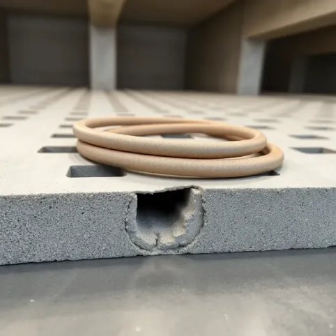 Strop Teriva a ogrzewanie podłogowe