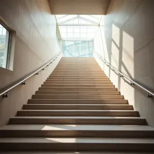 Szerokość schodów w budynkach użyteczności publicznej