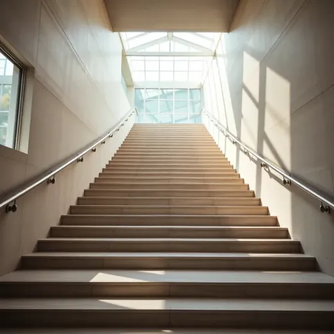 Szerokość schodów w budynkach użyteczności publicznej