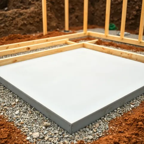 Tani fundament pod dom szkieletowy