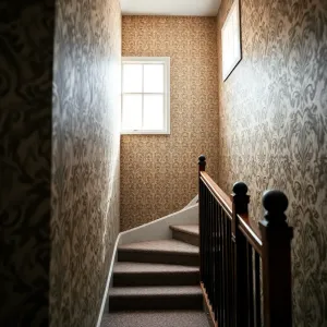 Tapety na klatkę schodową w domu