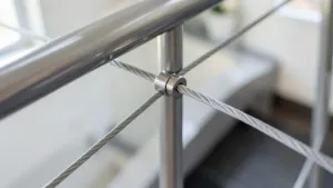 Uchwyty do poręczy z liny