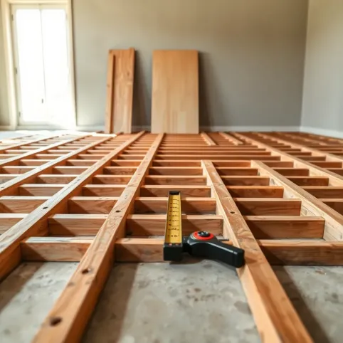 Układanie podłogi z desek na legarach cena