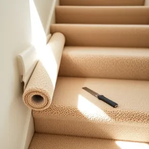 Układanie wykładziny na schodach cennik