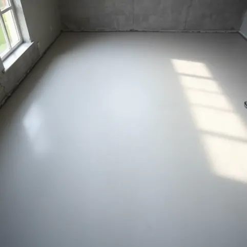 Wylewanie posadzki w domu