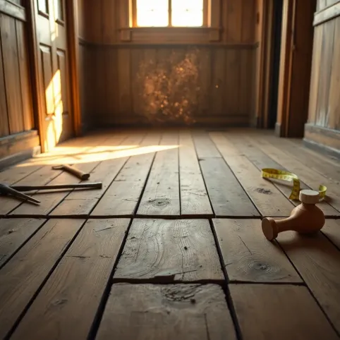 Wymiana podłogi drewnianej w starym domu cena