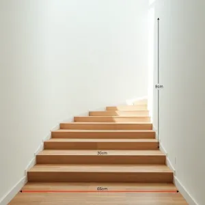 Wymiary schodów zabiegowych