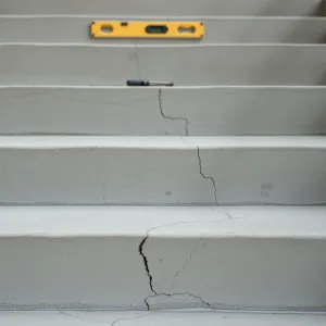 Wyrównanie schodów betonowych cena