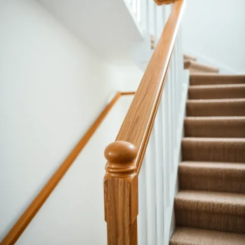 Wysokość barierki na schodach wewnętrznych