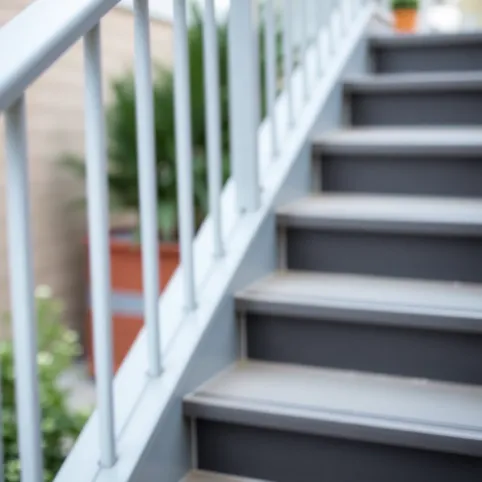 Wysokość barierki na schodach zewnętrznych