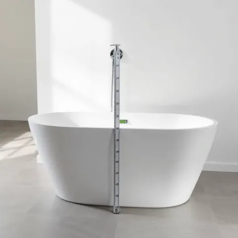 Wysokość baterii wannowej od posadzki