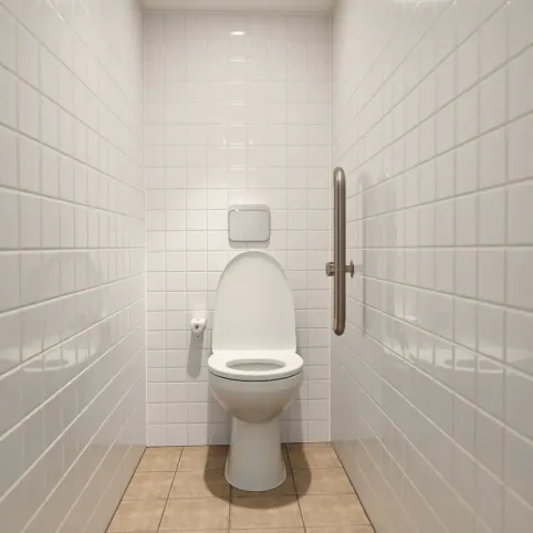 Wysokość poręczy dla niepełnosprawnych WC