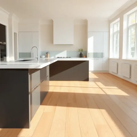 Wyspa kuchenna a ogrzewanie podłogowe