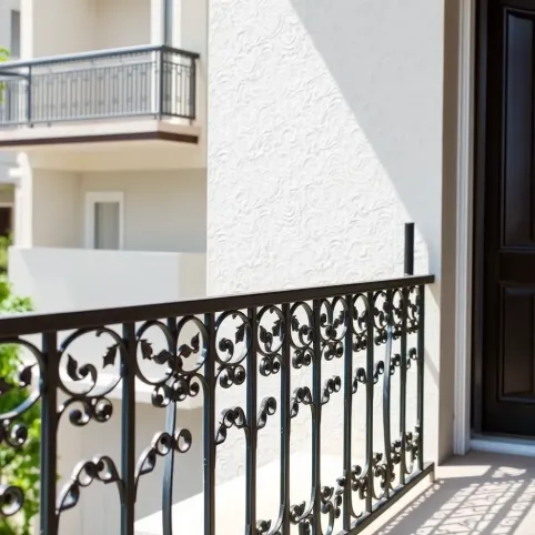 Wzory balustrad balkonowych metalowych