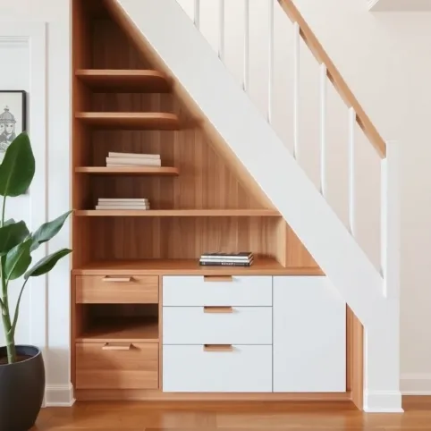 Zabudowa pod schodami jak zrobić