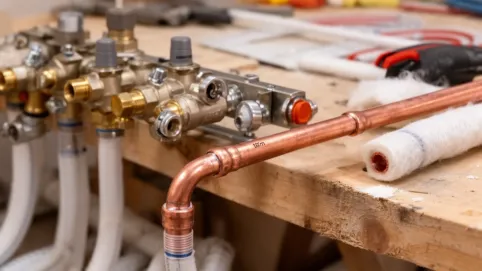 Zasilanie rozdzielacza podłogówki jaka rura