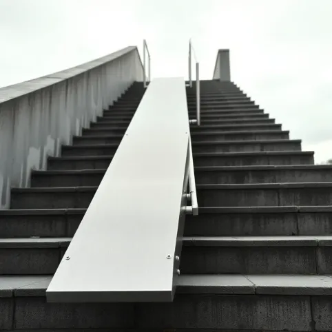 Zjazd dla wózków na schodach