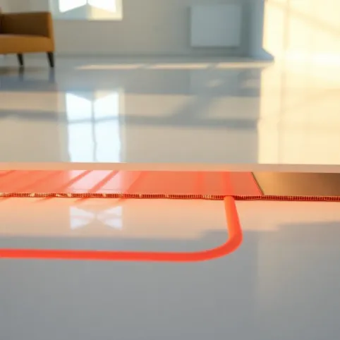 Żywicą poliuretanowa a ogrzewanie podłogowe