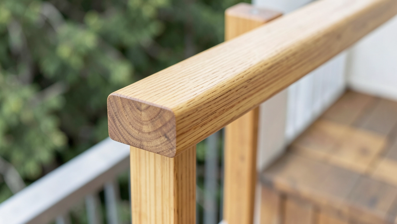 Sosnowa poręcz do balustrady