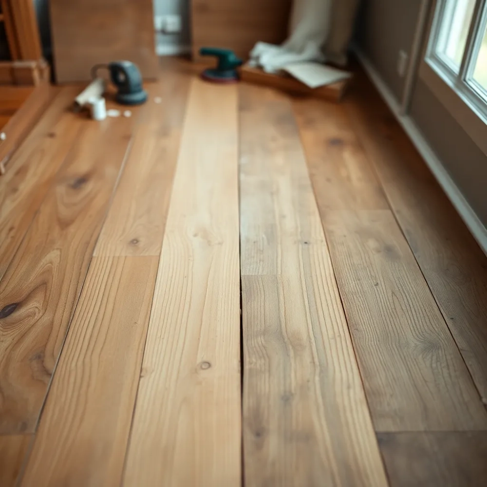 Stara drewniana podłoga jak odnowić