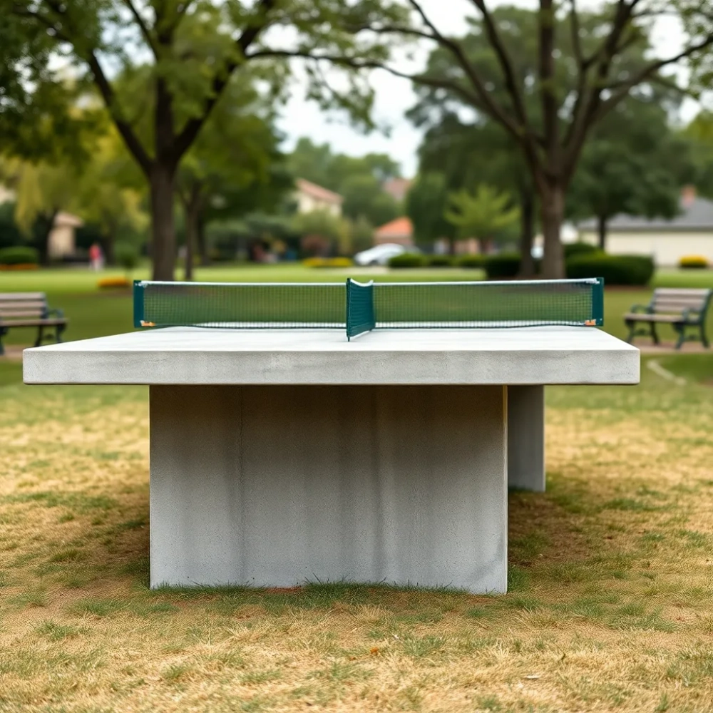 Stół do ping ponga zewnętrzny betonowy
