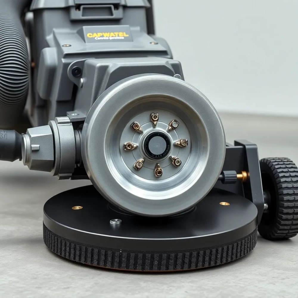 Szlifierka do betonu z odciągiem