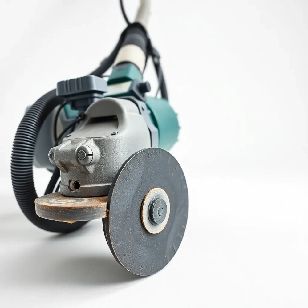 Szlifierka do betonu z odkurzaczem