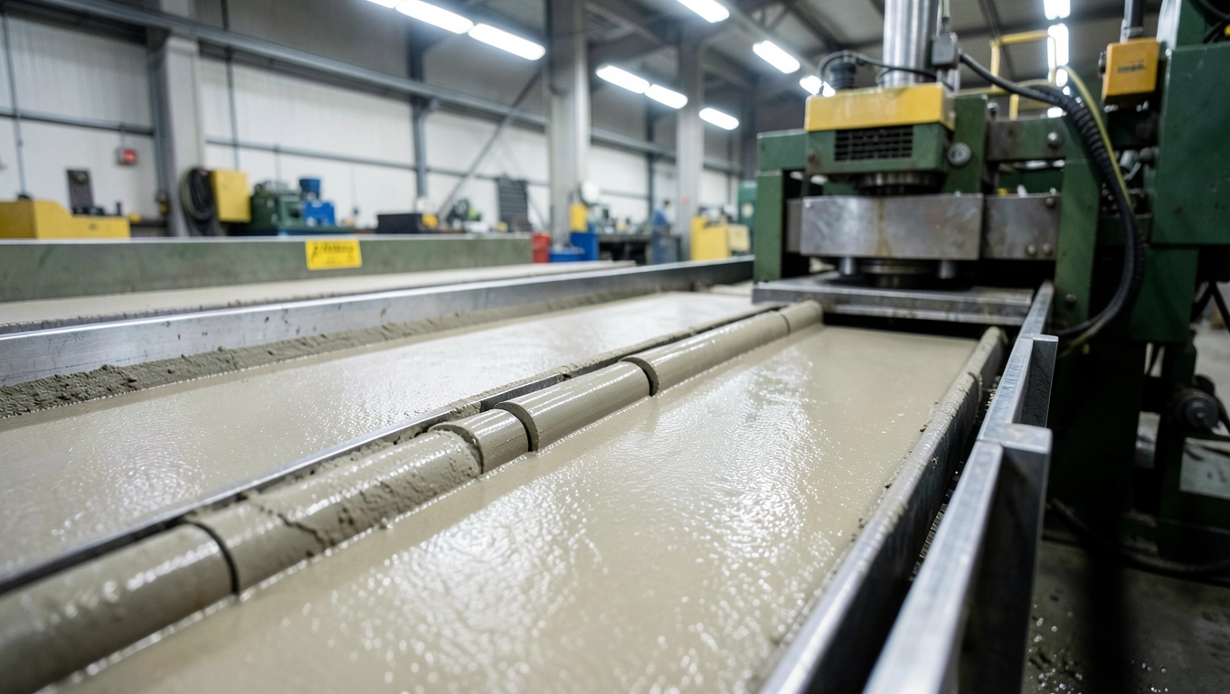 Technologia produkcji płyt żerańskich