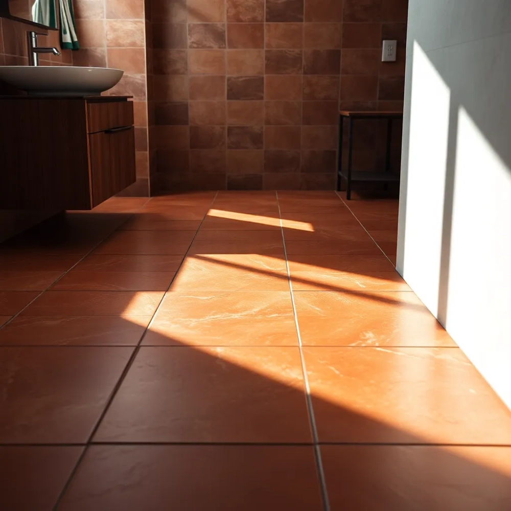 Terakota na podłogę do łazienki