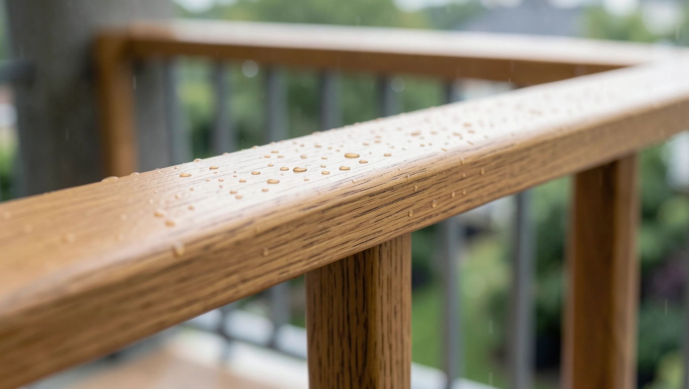 Trwałość poręczy drewnianych okrągłych