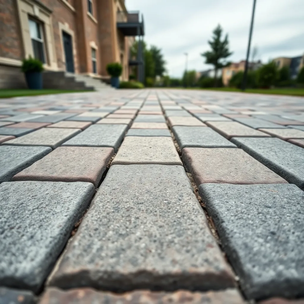 Układanie kostki na starym betonie