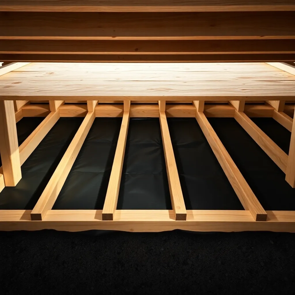 Wentylacja podłogi na legarach