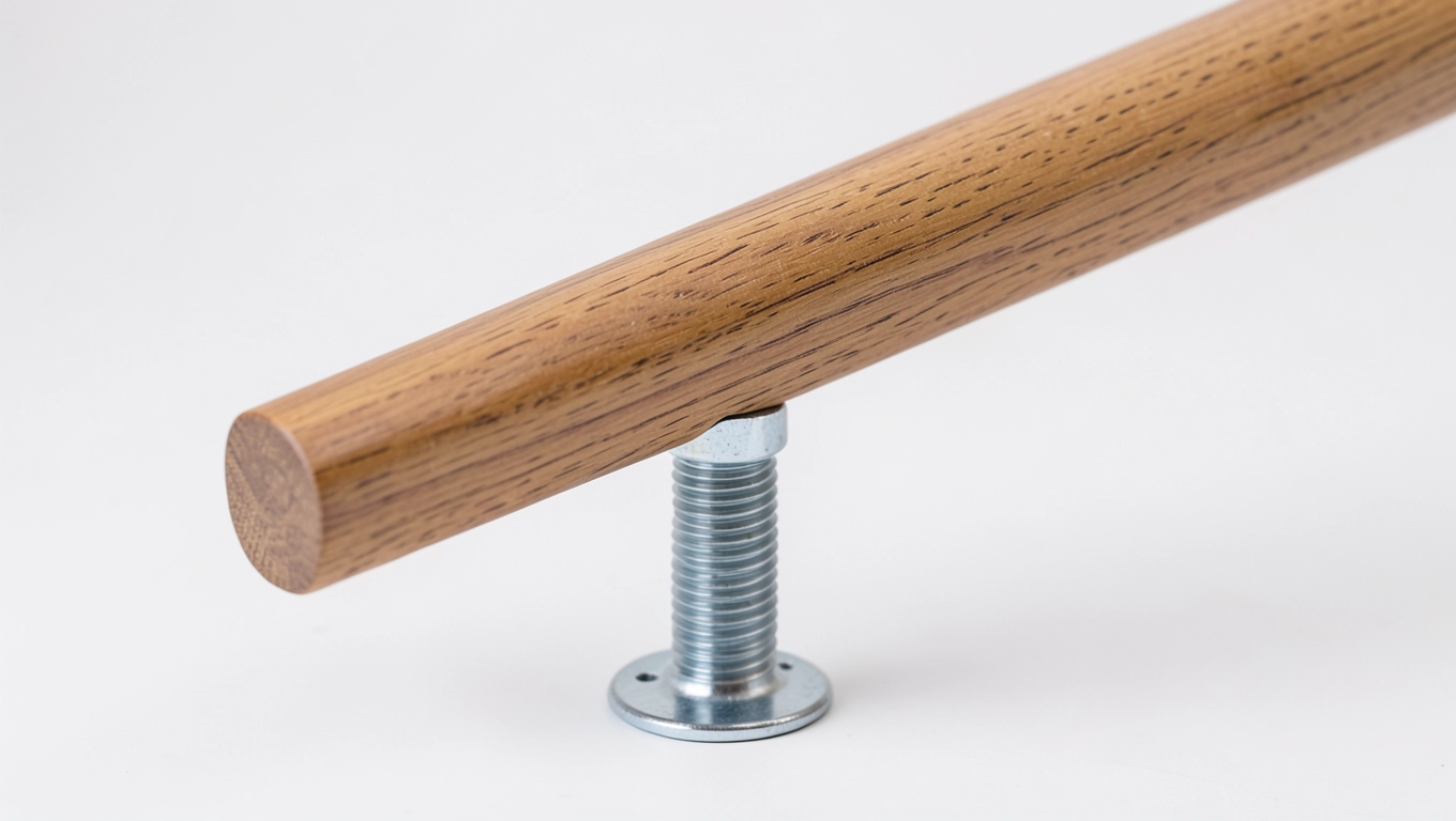 Wspornik nastawny poręczy dębowej