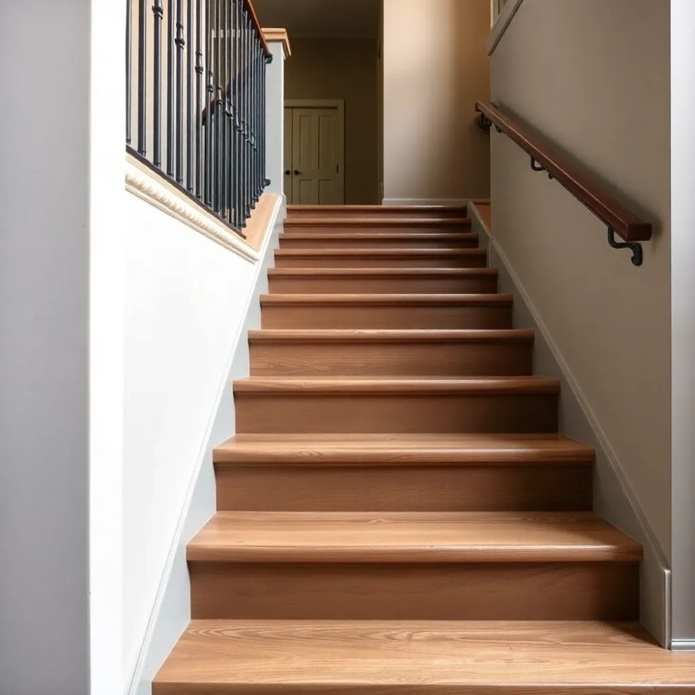 Wykończenie klatki schodowej w domu