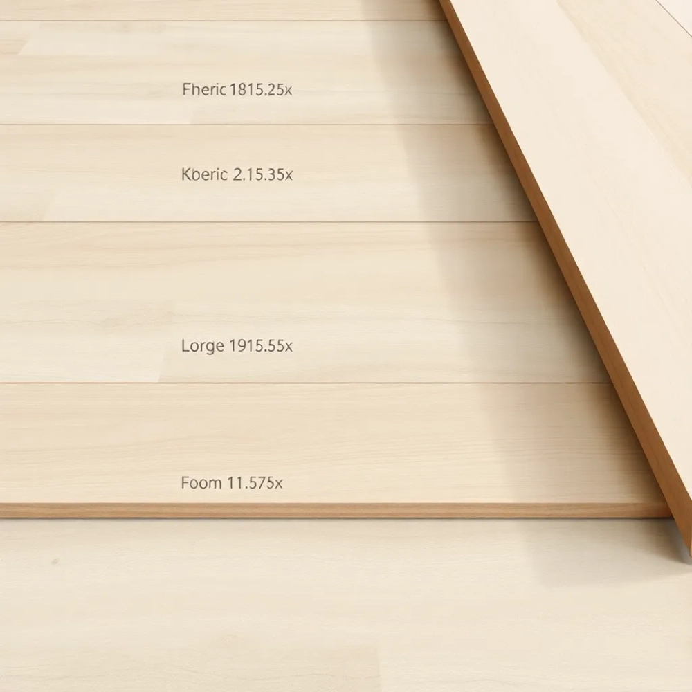 Wymiary paneli podłogowych Krono