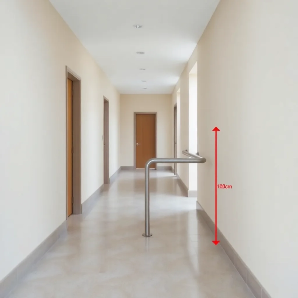 Wysokość balustrady dla niepełnosprawnych