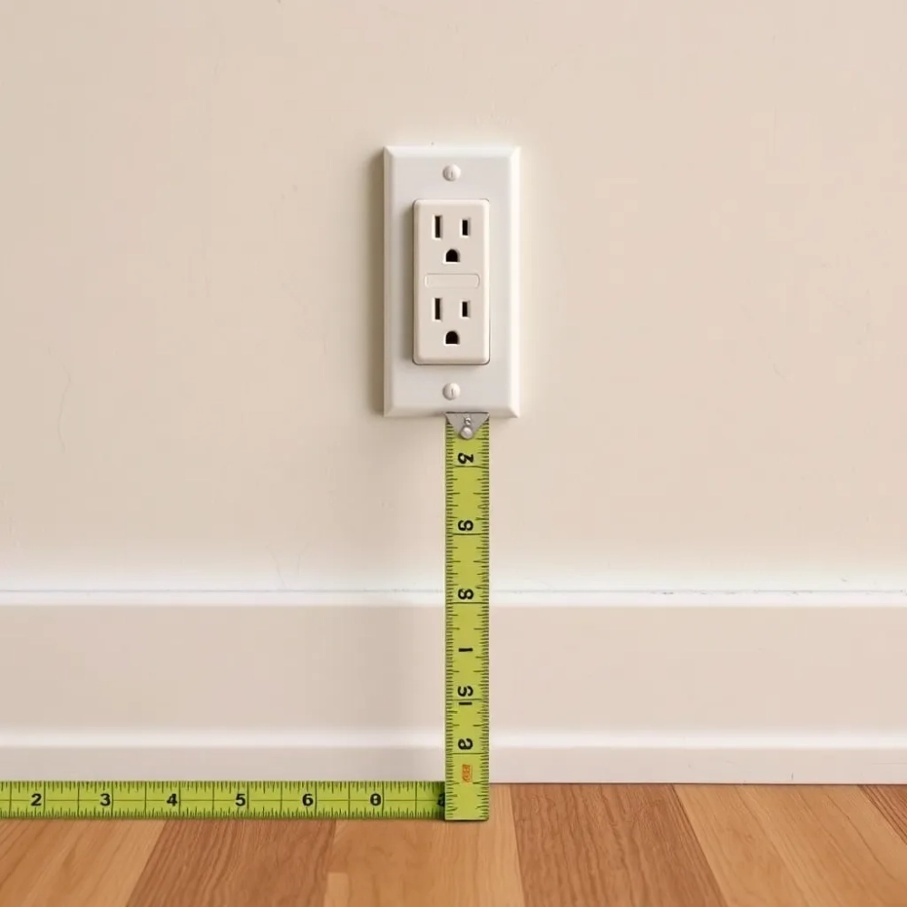 Wysokość gniazdek od podłogi norma