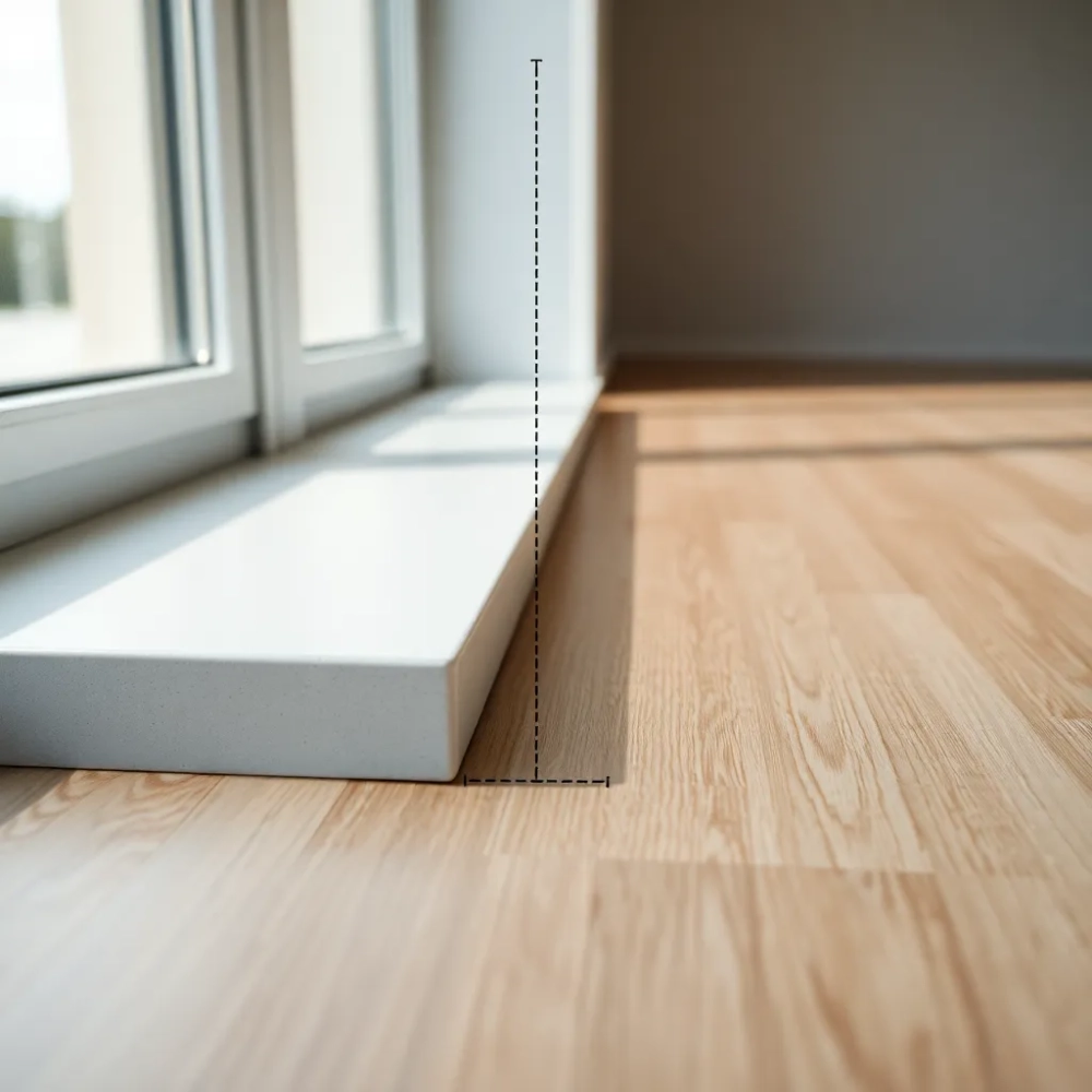 Wysokość parapetu od podłogi Warunki techniczne