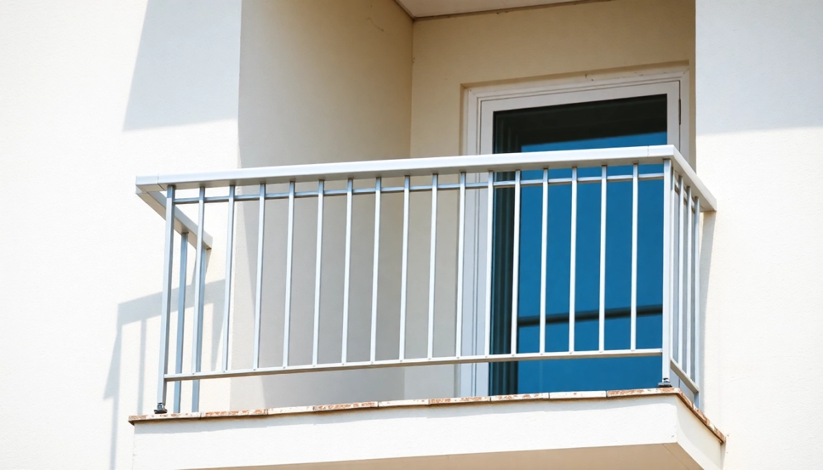 Wysokość poręczy na balkonie