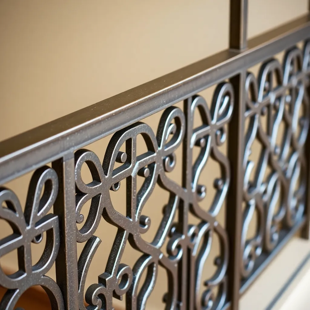 Wzory balustrad metalowych