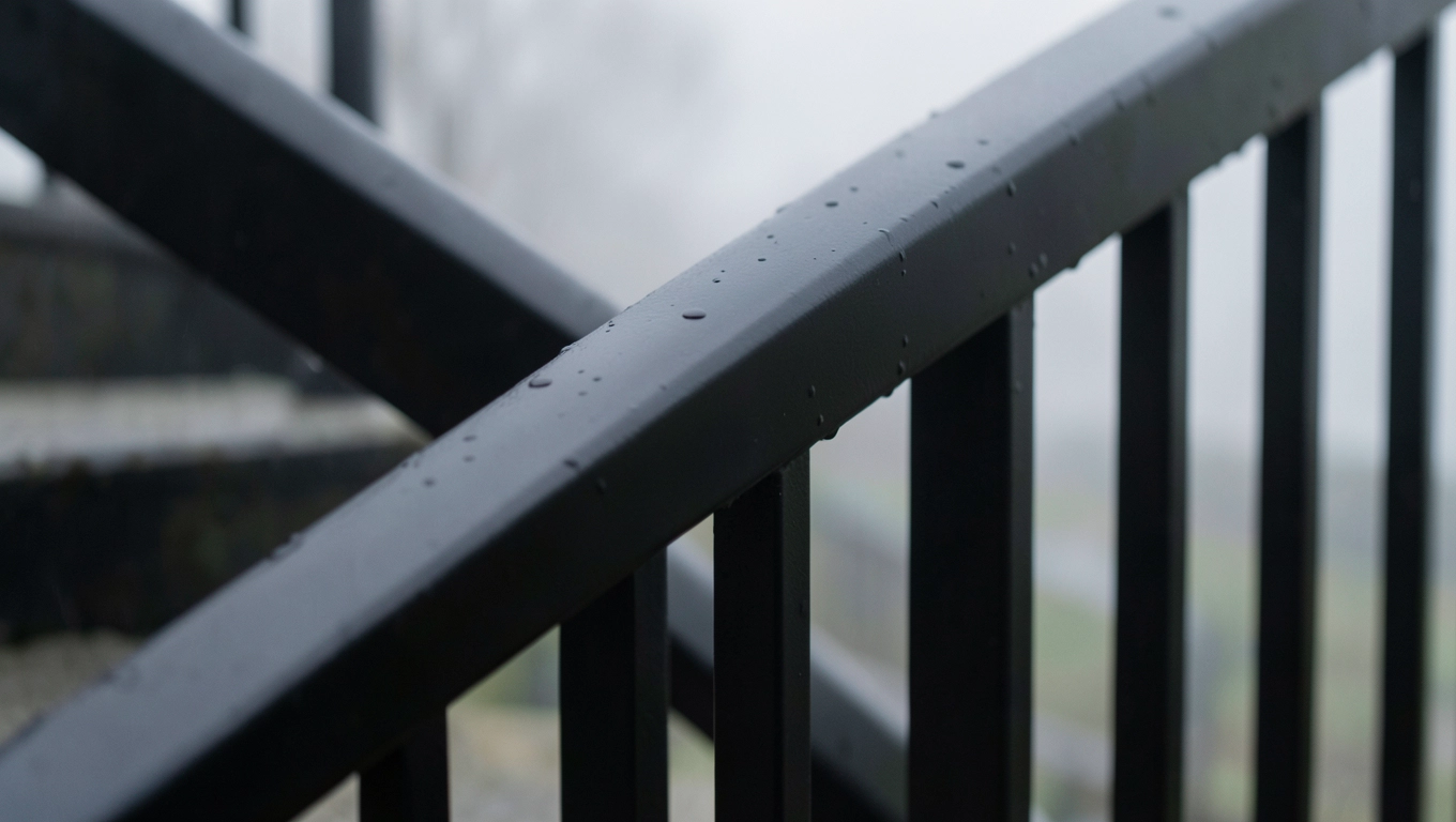 Zalety czarnej poręczy schodowej