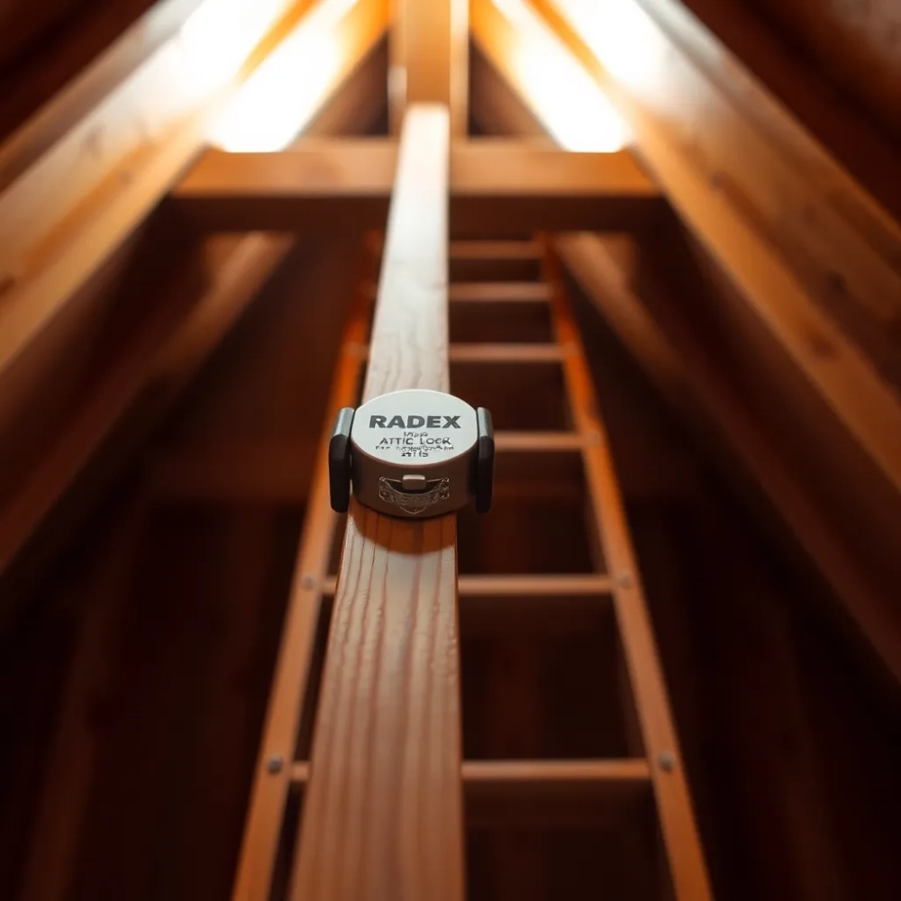 Zamek do schodów strychowych RADEX