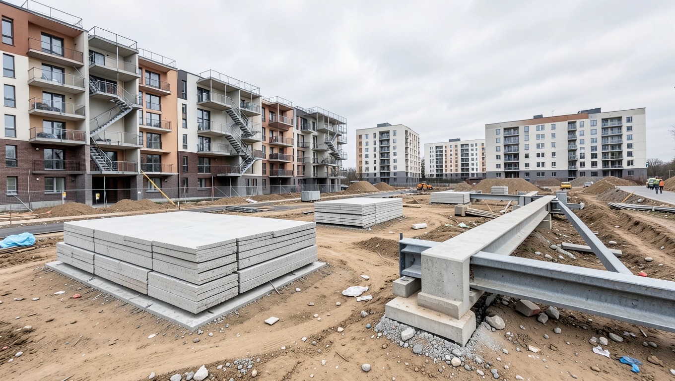 Zastosowanie prefabrykatów betonowych