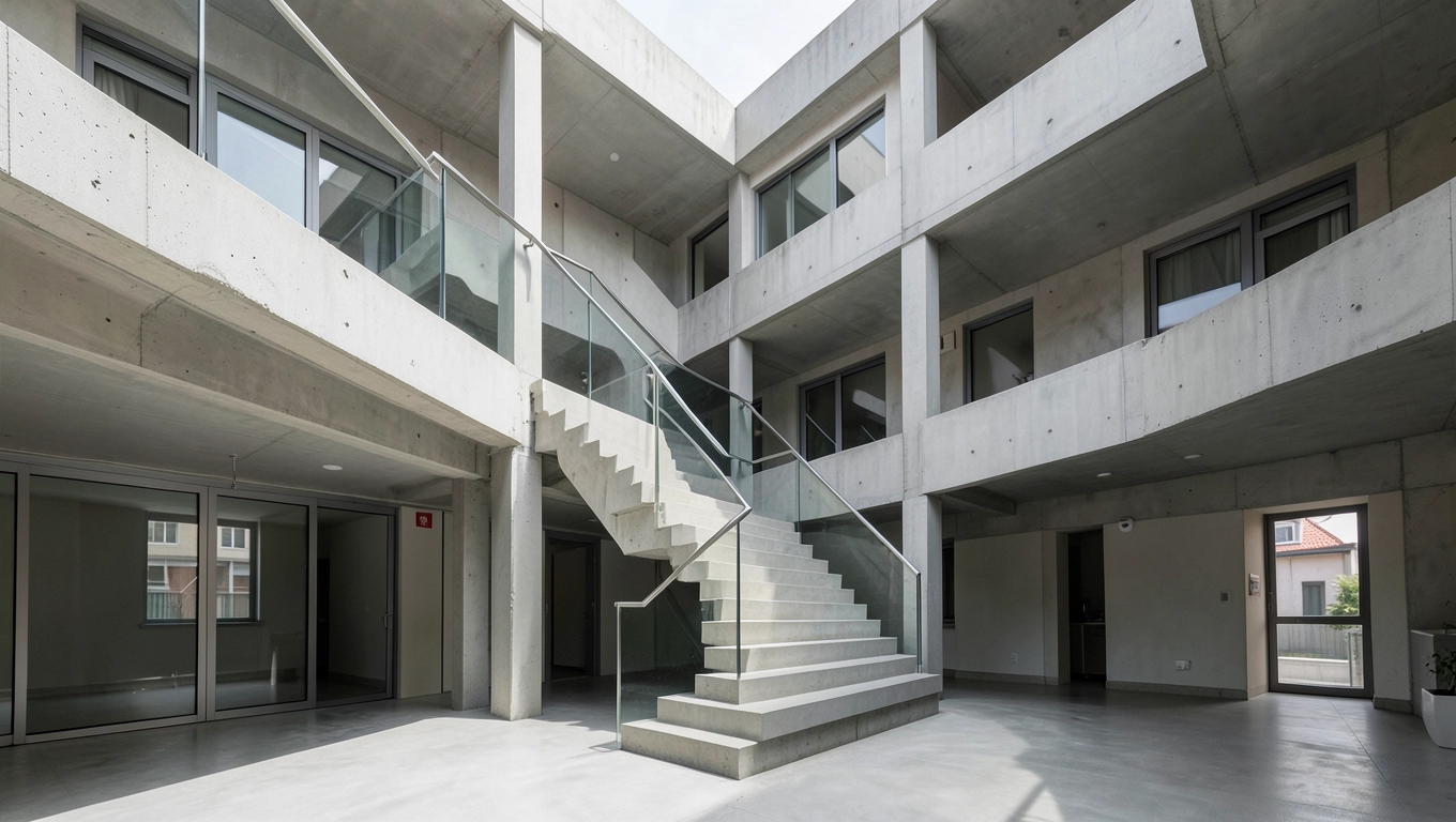 Zastosowanie schodów prefabrykowanych żelbetowych