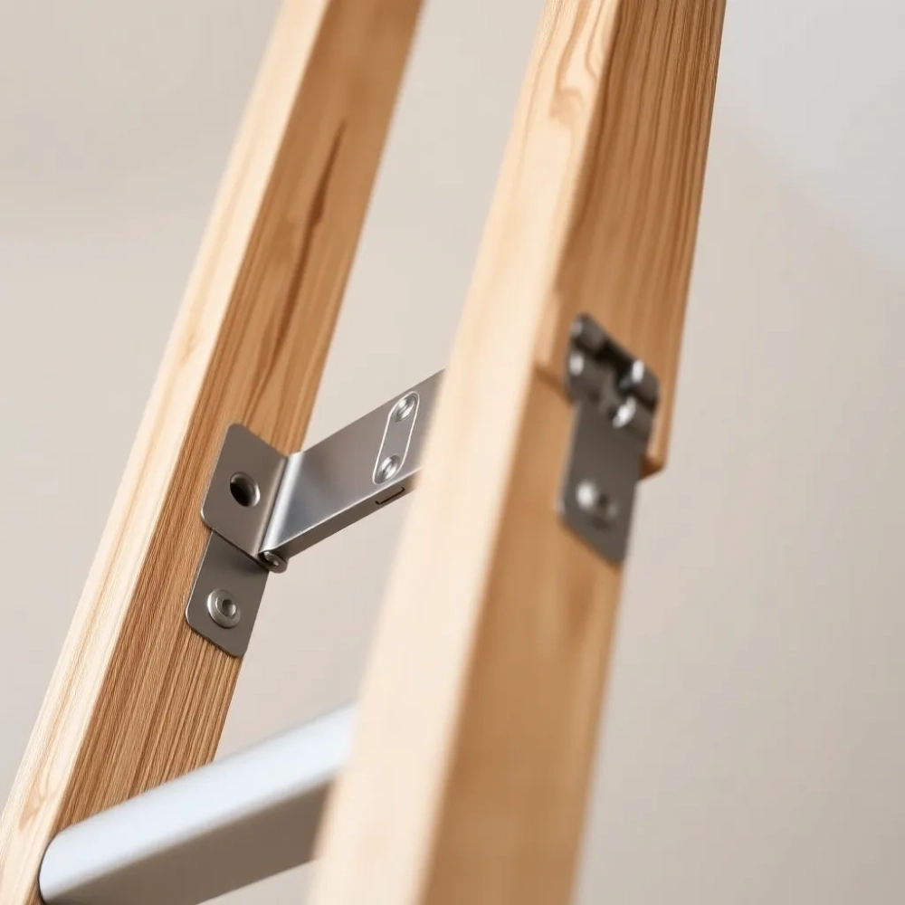 Zawiasy do schodów strychowych